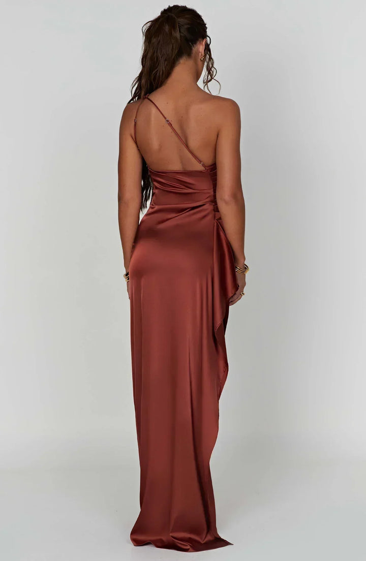 Faelith| Robe de soirée en satin