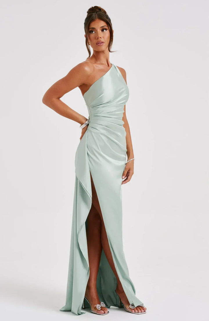 Faelith| Robe de soirée en satin