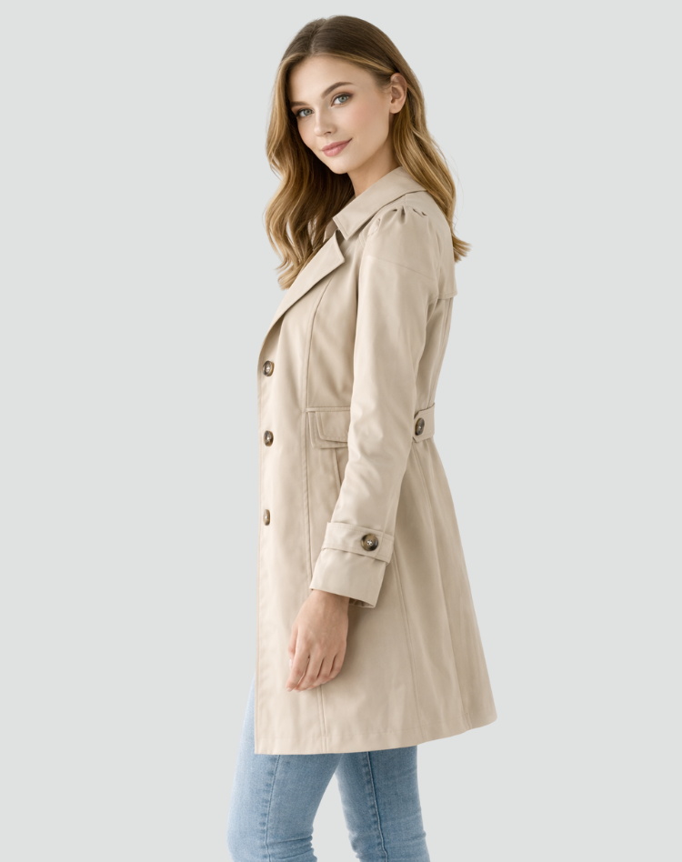 Dame Szűk Fazonú Trenchcoat | Nyári Stílus