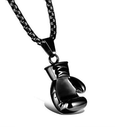 Collier pendentif gant de boxe