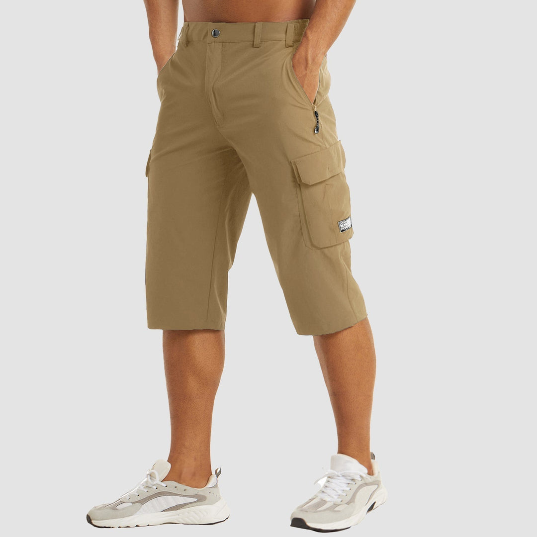 Herre Hurtigtørrende Flere Lommer Cargo Shorts