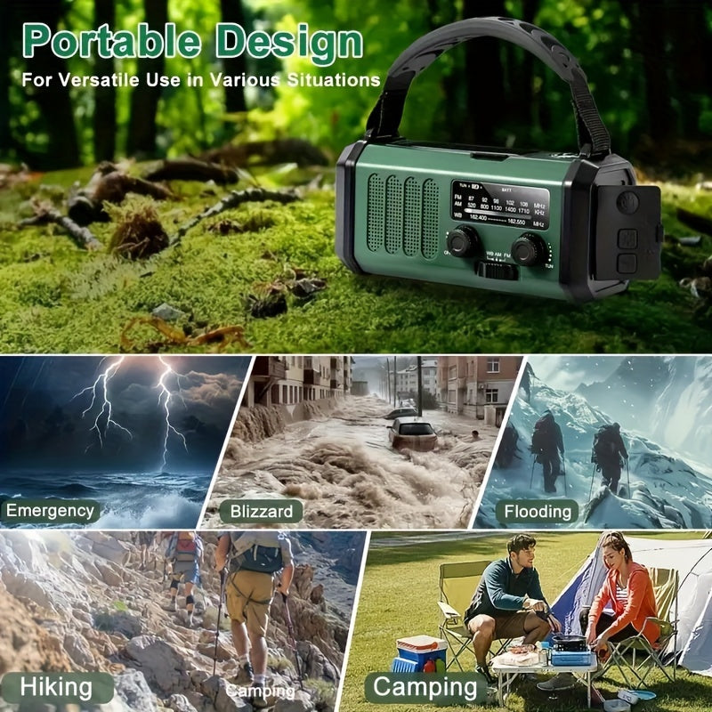 Solární Ruční Nouzové Rádio