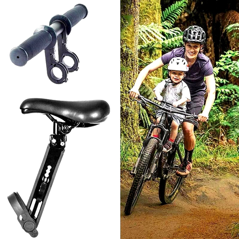 Dětská cyklistická sedačka a řídítka sada | Věk 2-5 – Rodinná jízda Combo