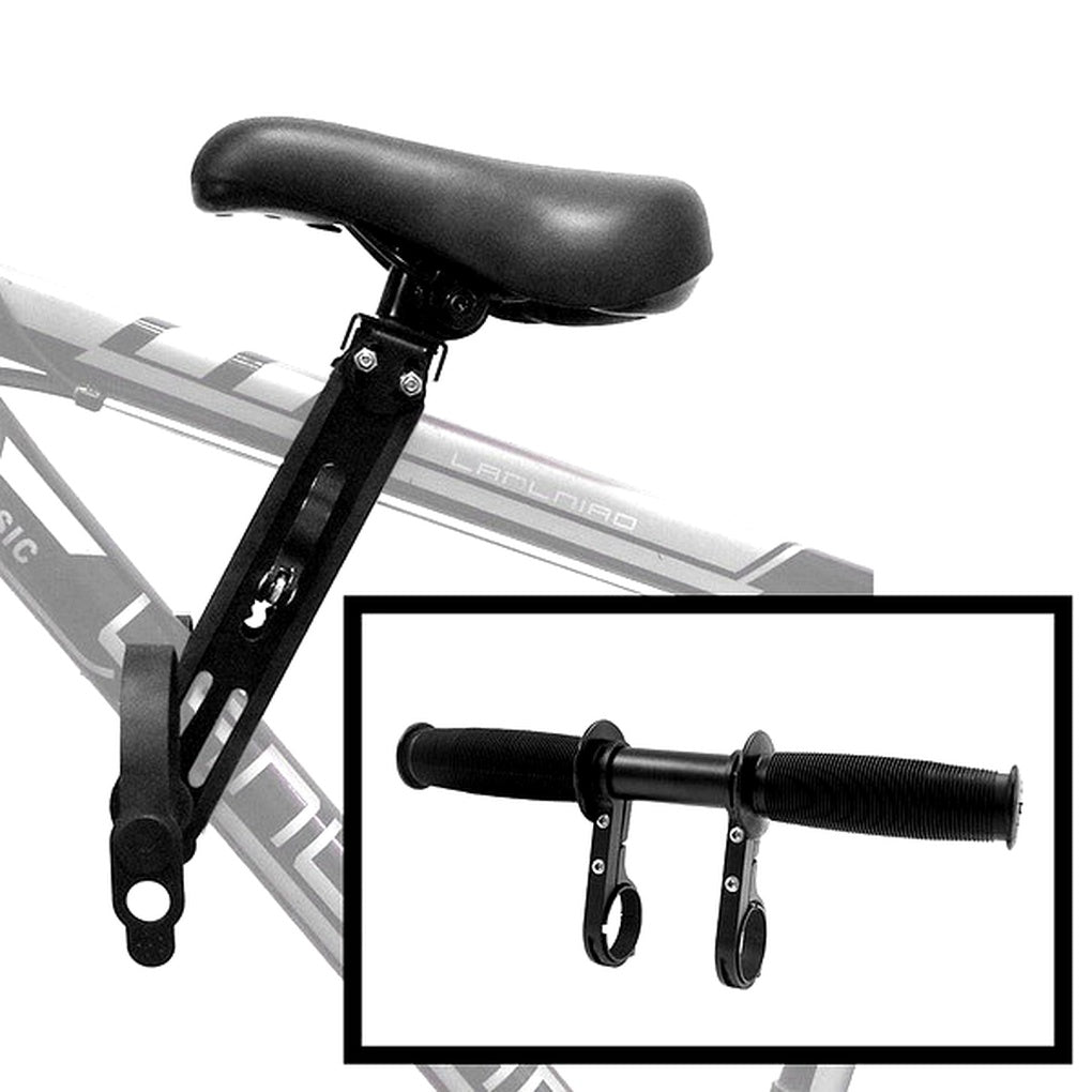 Dětská cyklistická sedačka a řídítka sada | Věk 2-5 – Rodinná jízda Combo