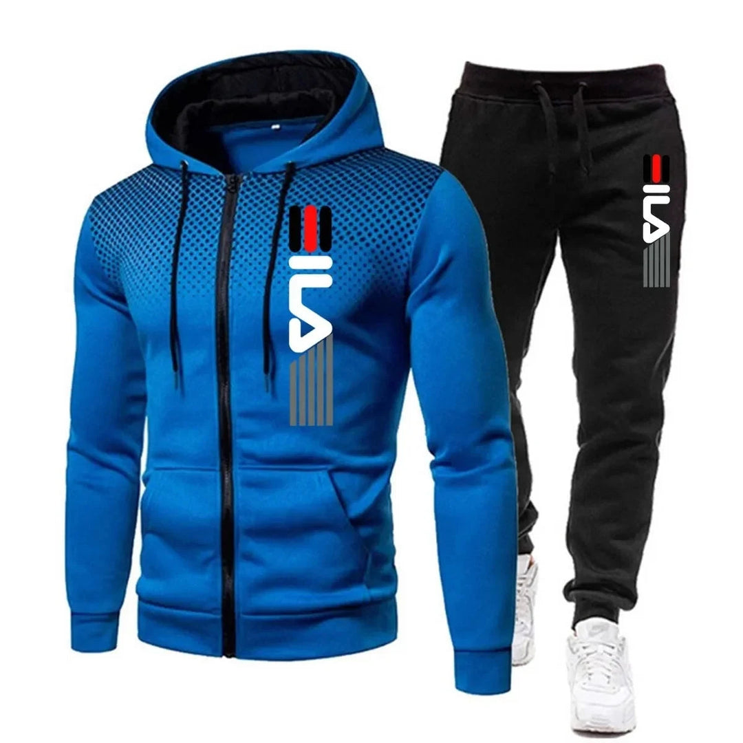 Dámská sportovní dvoudílná tepláková souprava | Pohodlný athleisure set