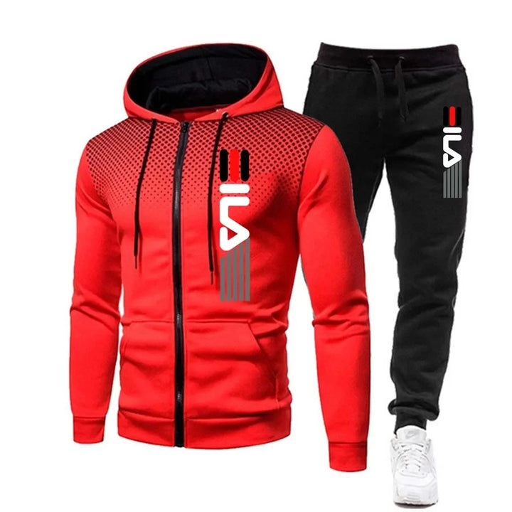 Dámská sportovní dvoudílná tepláková souprava | Pohodlný athleisure set