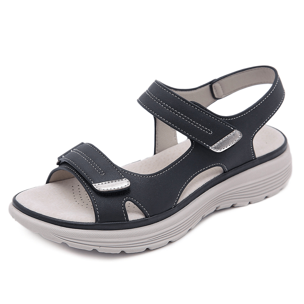 Unisex Ortopædiske Sandaler | Læderstil Justerbare Remme