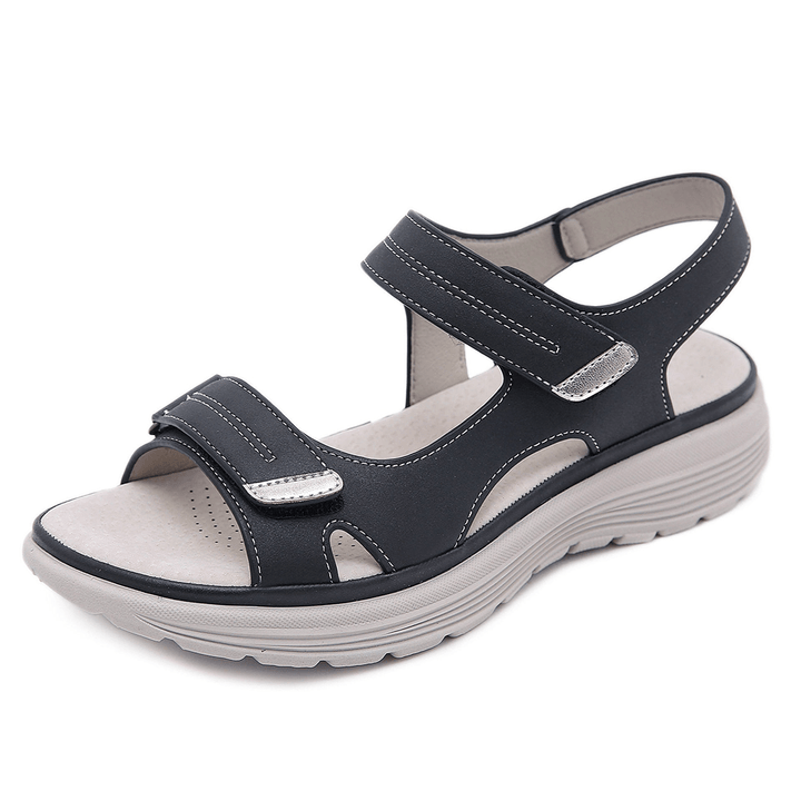 Unisex Ortopædiske Sandaler | Læderstil Justerbare Remme