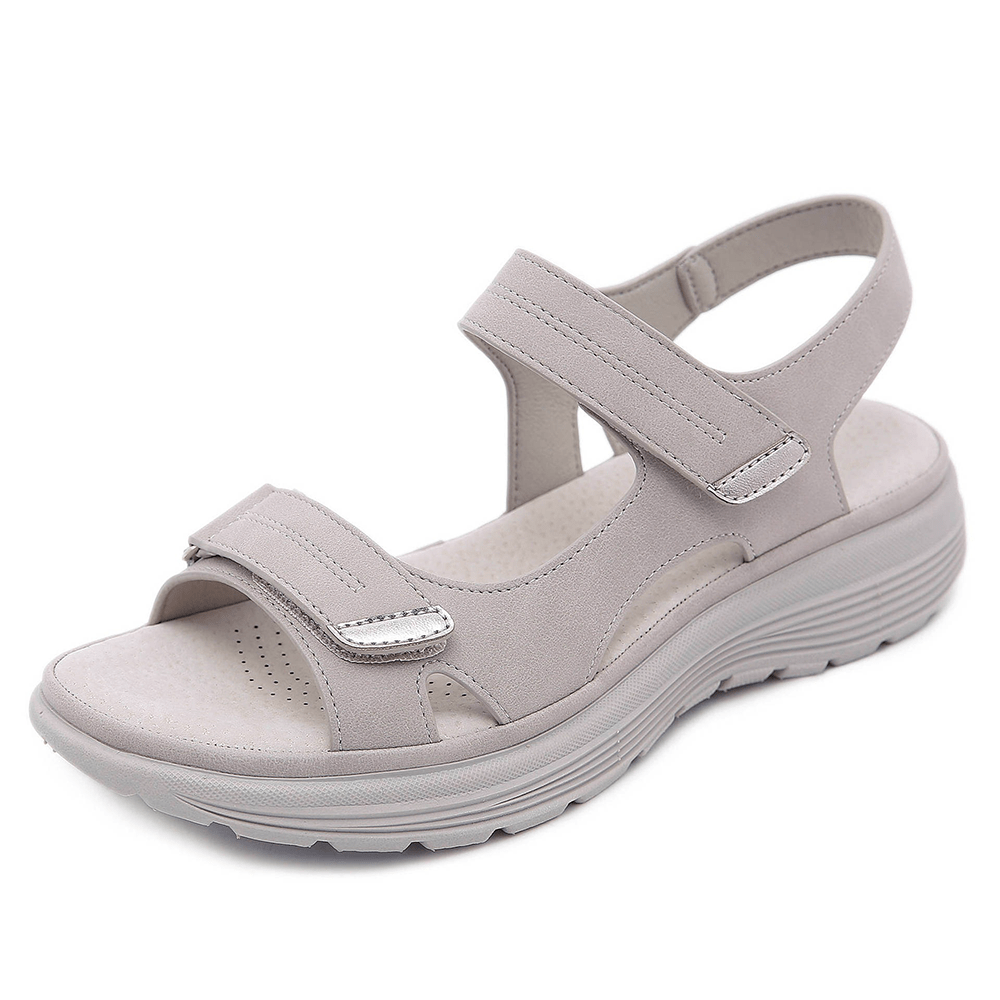 Unisex Ortopædiske Sandaler | Læderstil Justerbare Remme