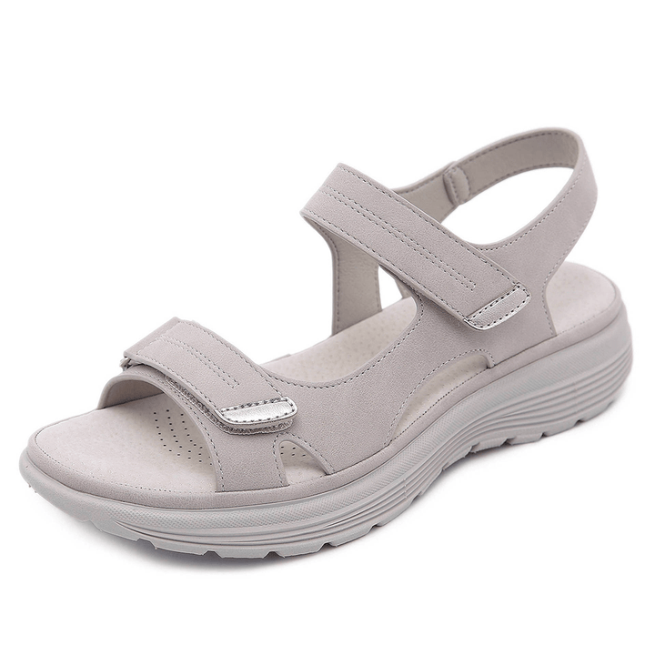 Unisex Ortopædiske Sandaler | Læderstil Justerbare Remme