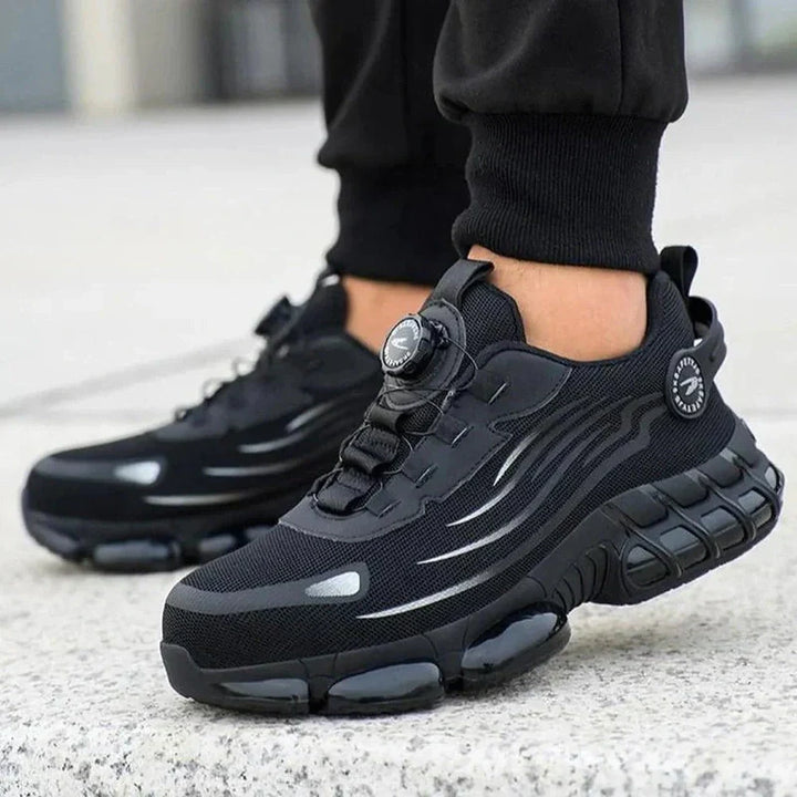 Męskie ortopedyczne buty ochronne | Oddychające i pełna ochrona