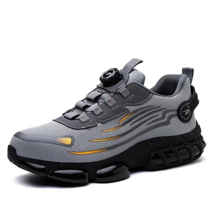 Męskie ortopedyczne buty ochronne | Oddychające i pełna ochrona