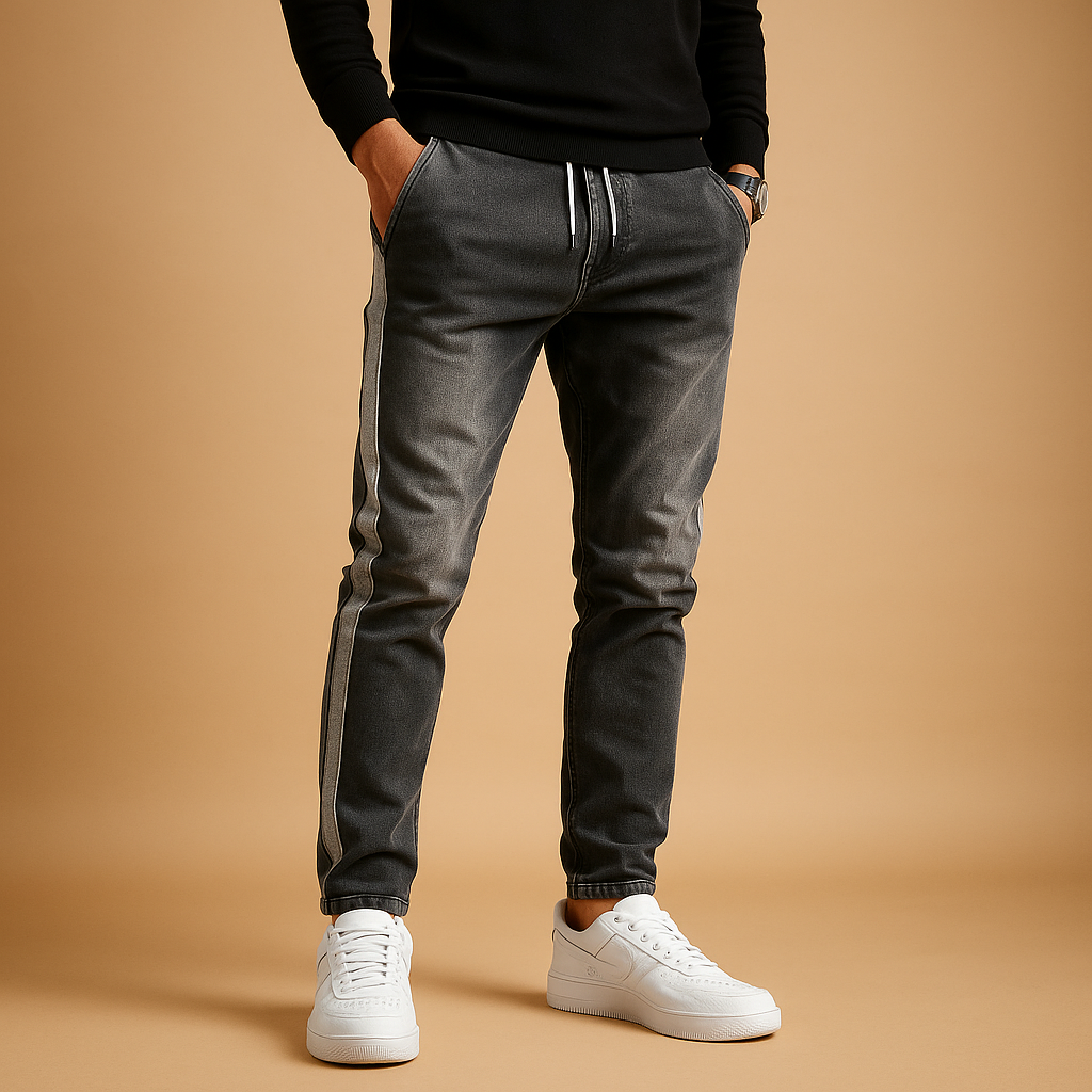 Pánské úzké džíny | Elastický denní denim styl