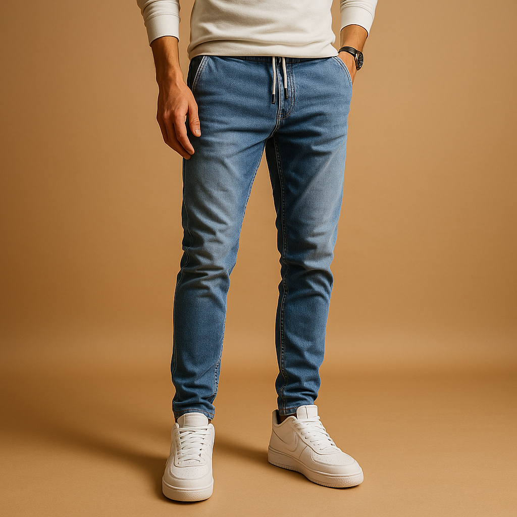 Pánské úzké džíny | Elastický denní denim styl